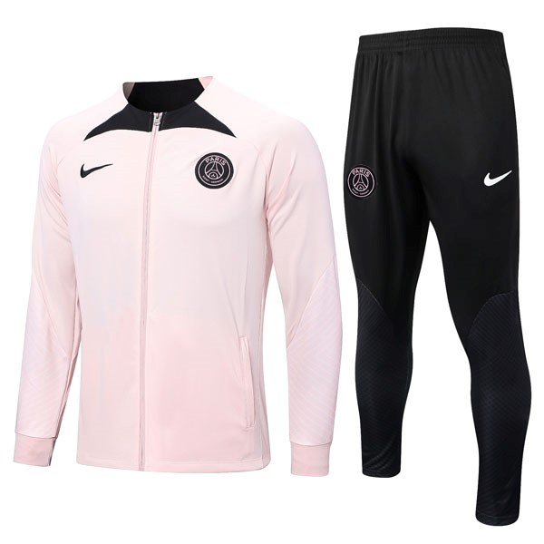Trainingsanzug Paris Saint Germain 2022-23 Pink Schwarz
